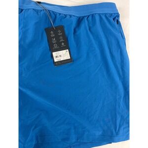 VRST‎ Mens XXL Blue Tide 5 Accelera Running Shorts Relaxed Fit Moisture Wicking